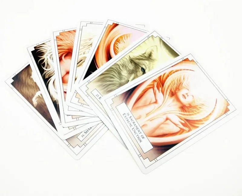Tarot Deck Full English Oracle Cards For White Light Waite Alice Series Tarot Cards Board Games for Personal Use — image 4