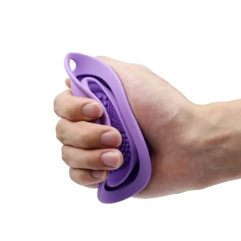 Nettoyeur de brosse de maquillage en Silicone, pliable, bol de nettoyage de brosse cosmétique, bouffante de poudre, éponge de beauté, tapis de lavage, tampon à récurer — image 4