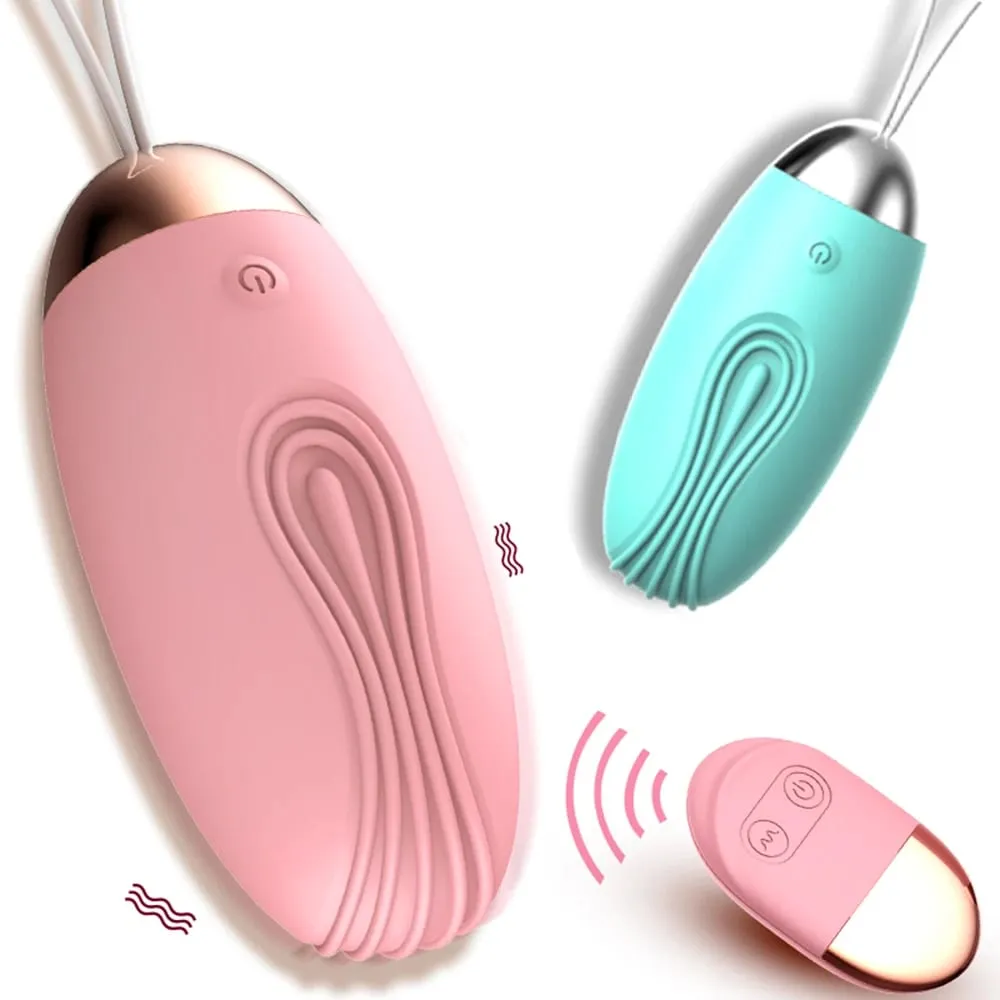 Vibratore telecomandato senza fili per le donne 10 velocità Bullet Eggs Stimolatore del clitoride Kegel Ball Giocattoli del sesso per le donne Masturbatori — image 1