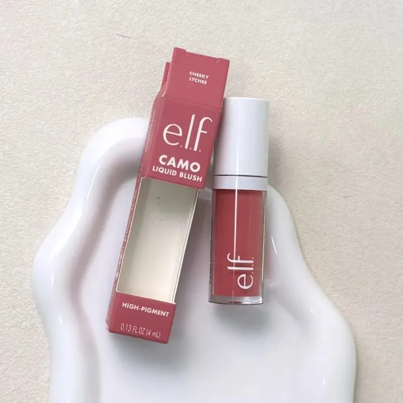 Hot Elf Marke, neuester Stil, mehrfarbiger flüssiger Puder-Rouge, Highlight-Konturstift, langlebige, natürliche Wangen-Rouge-Kosmetik