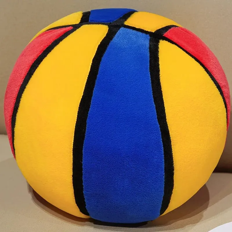 Simulasi Plushie Bola Keranjang Bantal Baling Bola Keranjang Isi Hiasan Bilik Tidur Montok Mesra Kulit Hadiah Percutian Untuk Lelaki Dan Perempuan — image 10