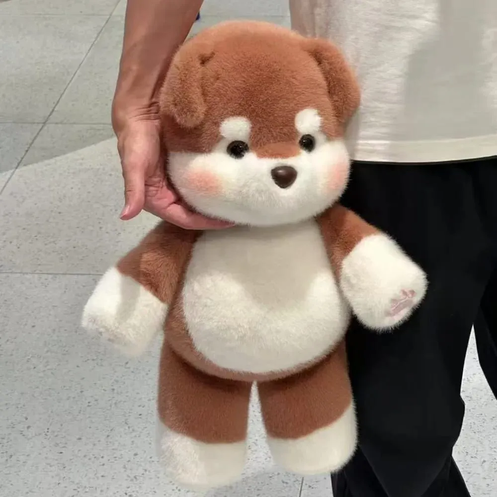 Hadiah Kreatif Bantal Plush Haiwan Boneka Anjing Lembut Sokongan Emosi Bantal Boneka Comel Bantal Plush 17.7 inci — image 9