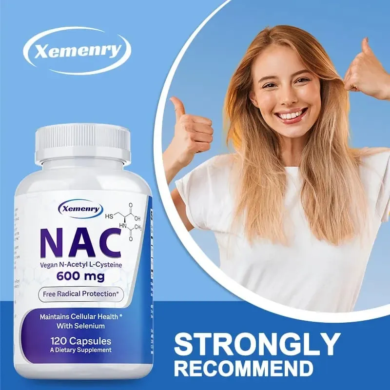 NAC - Promotes Cleansing Detoxification and Repair Reduces Lipids Brightens Skin Improves Joints and Hair and Anti-aging — image 7