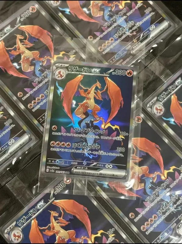 Diy Öz-kontrol Ptcg Pikachu Charizard Venusaur Blastoise Pokemon Kartı Anime Koleksiyonu Kartları hediye oyuncaklar — image 12