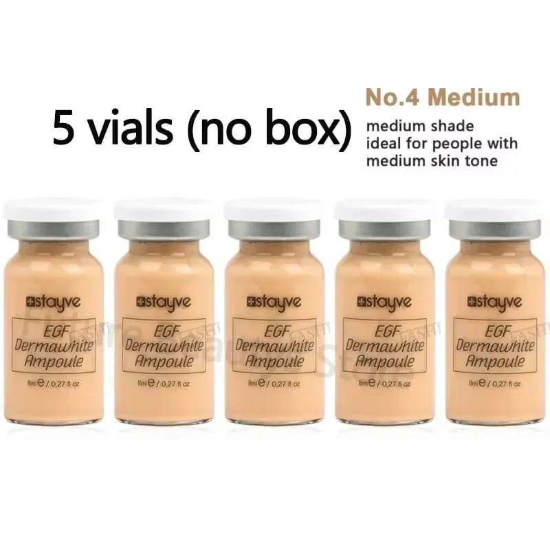 Stayve – BB crème coréenne brillante, Kit de démarrage pour débutant, fond de teint hydratant au Peptide de Niacinamide, soins pour la peau, sérum Essence, 5 pièces