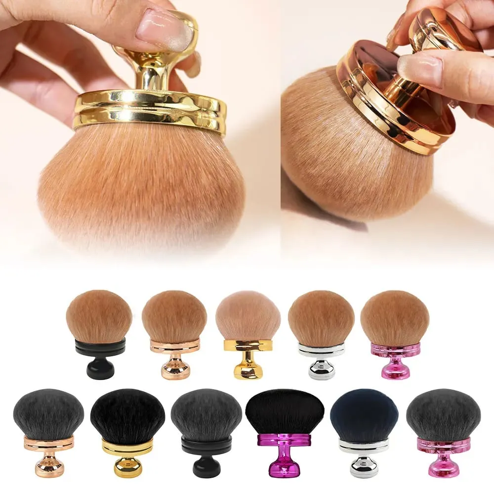 Makeup Brushes Makeup Brush Brush Face Blush Large Head Powder Brush Champignon — image 1