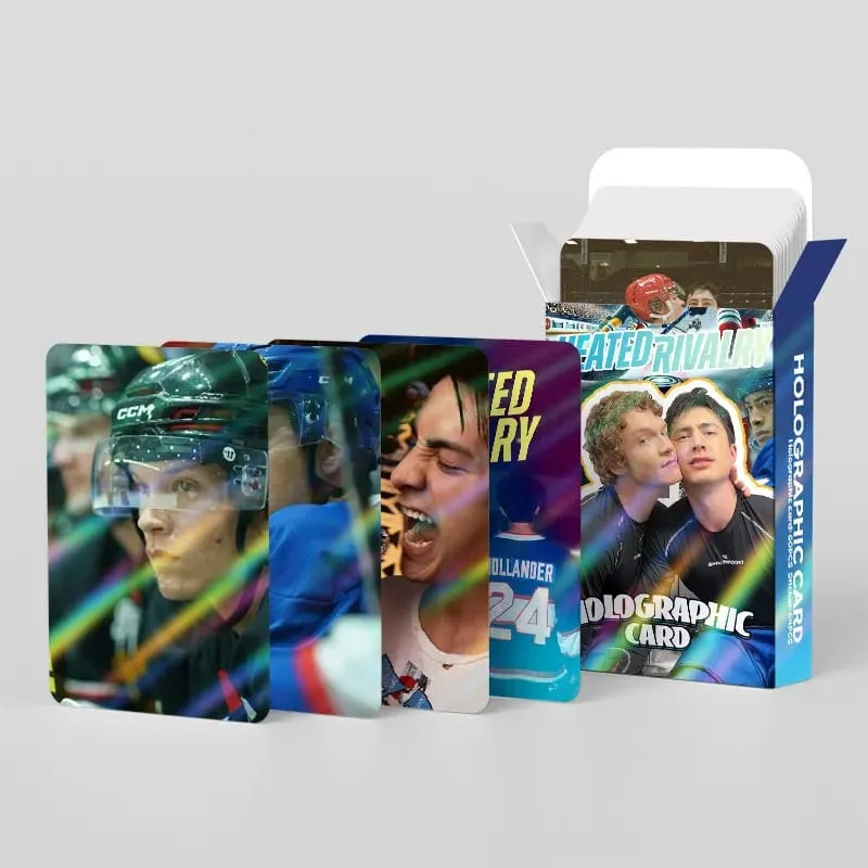 124pcs RIVALRY Dipanaskan Kad foto Pelekat Kpop Merch Lomo Kad Set Peminat Kad Koleksi Hadiah — image 3