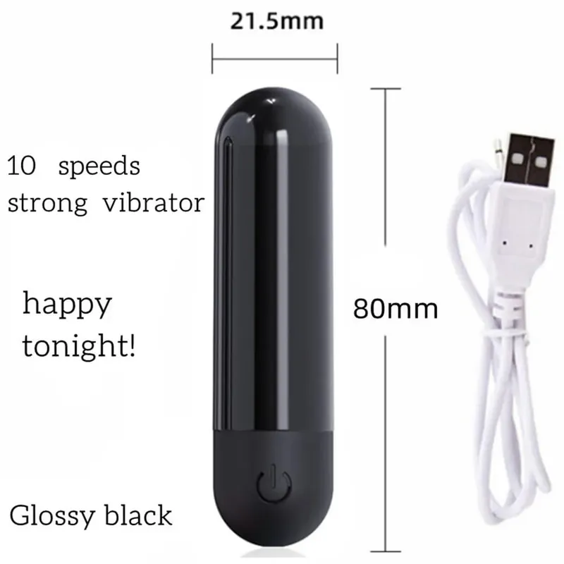 Wandนวดกระโดดไข่Bullet Vibrator G-SpotหัวนมClitoris Stimulatorเพศผู้ใหญ่ของเล่นสำหรับผู้หญิงDildo Masturbator Sex Shop — image 17