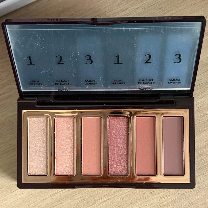 Make-up-Sets CT Lippenstift Light Pink Medium Pink Plumps Gloss Lip Tint Herzförmige zweifarbige Blush Lip Liner Lidschatten-Palette — image 21
