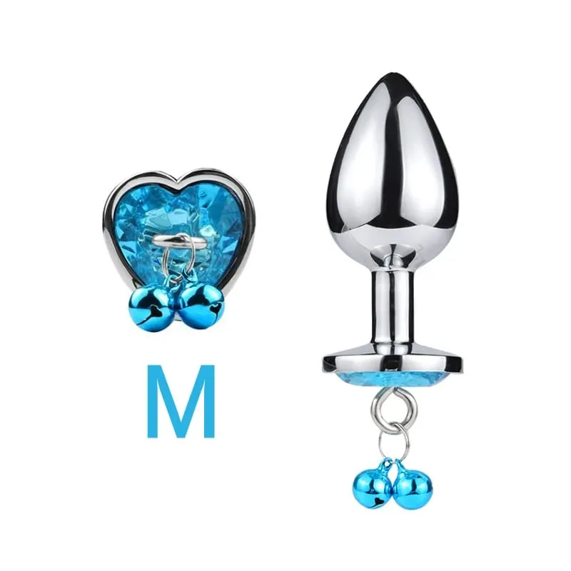 3 größen Metall Glocke-förmigen Anal Plug Traktion Kette Anal Massage Prostata Stimulation Massage Werkzeuge Erwachsene Sex Spielzeug Für paare — image 24