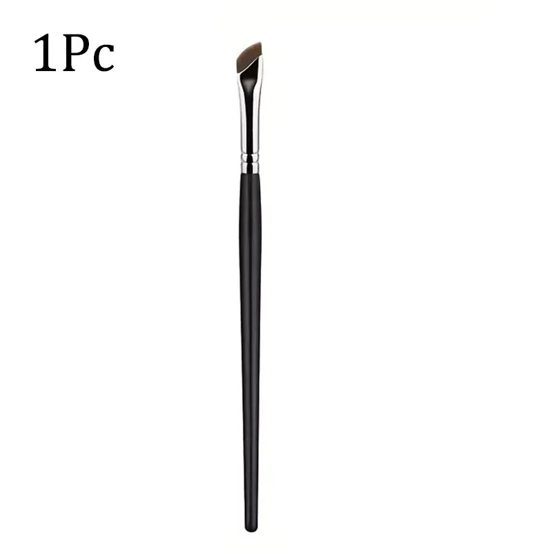 Pinceaux de maquillage pour Eyeliner incurvés, de précision, doux, pour fard à paupières, pointus et fins, petits outils pour les taches sur les yeux, cosmétiques, 2/1 pièces