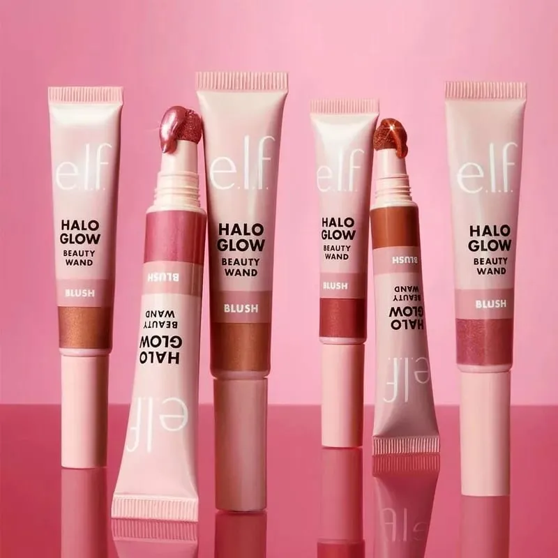 Elf Candlelit BlushLiquid Contouring และ Shading Stick สำหรับลิปบาล์มสามมิติธรรมชาติ Fine Glitter ลิปกลอสลิปสติก — image 2