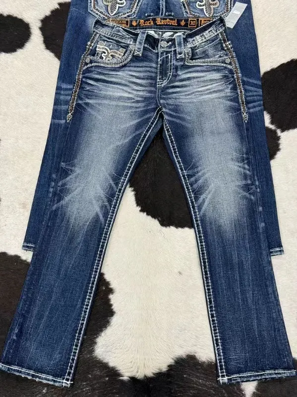 Yıkanmış Eski Tasarım High Street Gevşek Düz Geniş Paça Hafifçe Çekilmiş Kot Giyim Kargo Erkek Pantolon Mor Marka Erkekler için — image 3