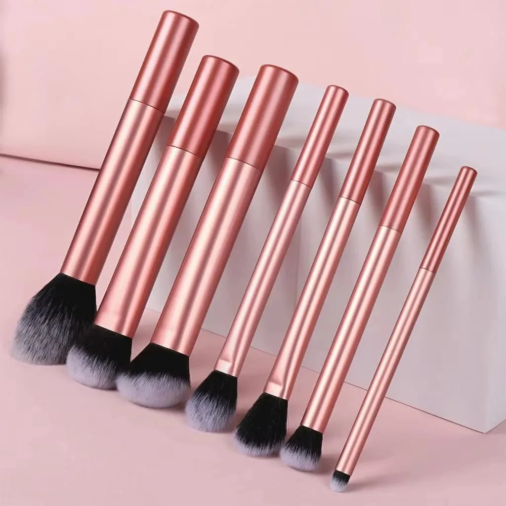 Kit di pennelli per trucco da 7/8 pezzi Pennelli per trucco sintetici morbidi per fondotinta, fard, ombretto, strumenti per trucco cosmetico — image 6