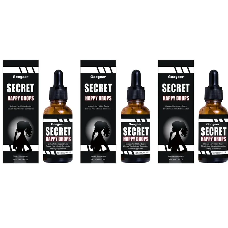Googeer Secret Happy Drops Orale Tropfen, Kräuter-Epimedium, Maca-Wurzel, Ginseng, Ginkgo Biloba, unterstützen die Durchblutung, Intimität, 30 ml — image 9
