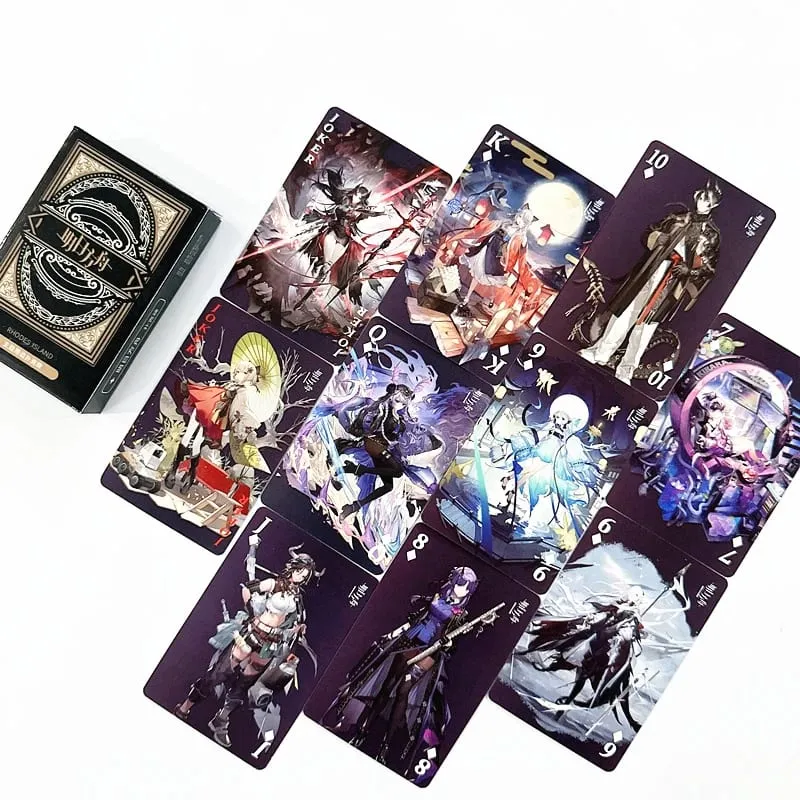 54PCS Arknightsเกมเล่นไพ่โป๊กเกอร์Limited Editionสะสมภาพแฟนคอลเลกชันของขวัญ — image 2