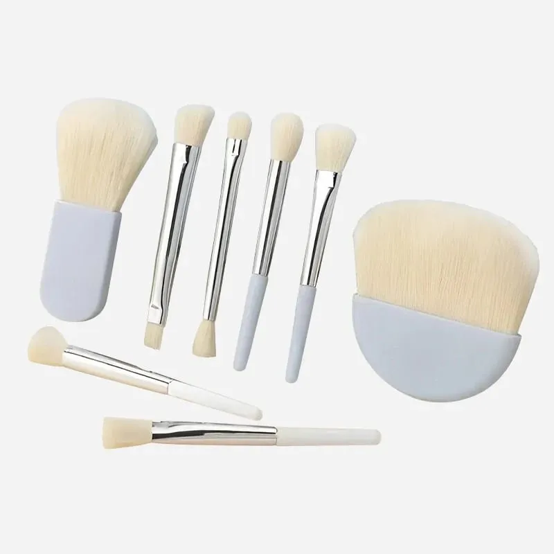6Pcs Mini Makeup Brushes Set With Box Portable Cosmetic Powder Foundation Blush Blending Concealer Make Up Brushes Makeup Tool — image 3