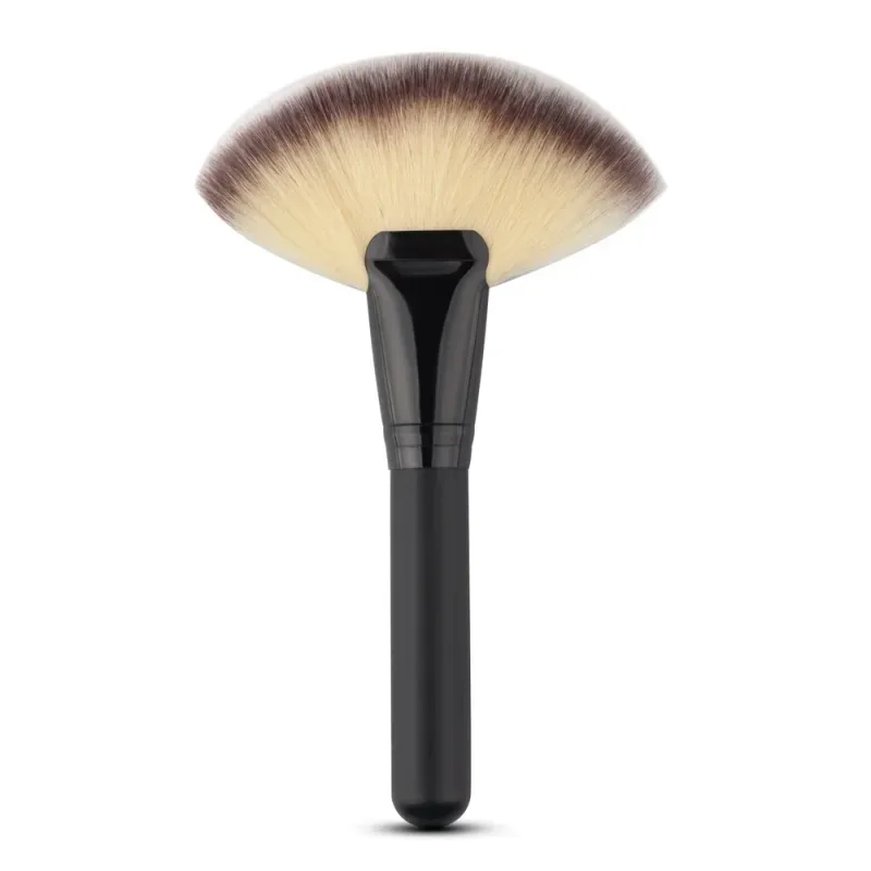 1 Buah Kuas Kipas Besar Rias Lembut Kuas Foundation Blush On Perona Pipi Kuas Stabilo Kuas Bedak Kuas Kosmetik Maquiagem — image 3