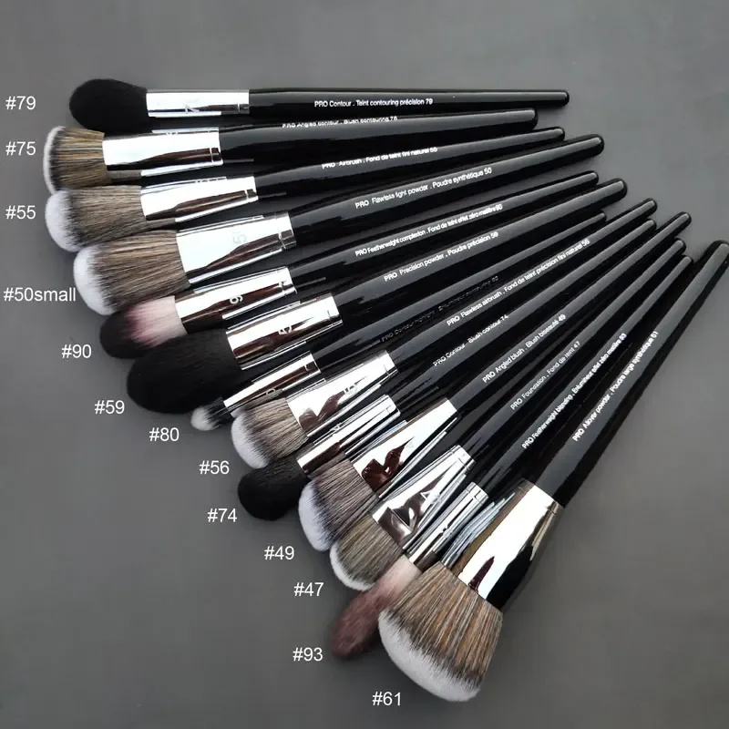 Vysoce kvalitní sada štětců na make-up Pro make-up štětec Liquid Powder Eyeshadow Crease Concealer kosmetické nástroje vynikající — image 4