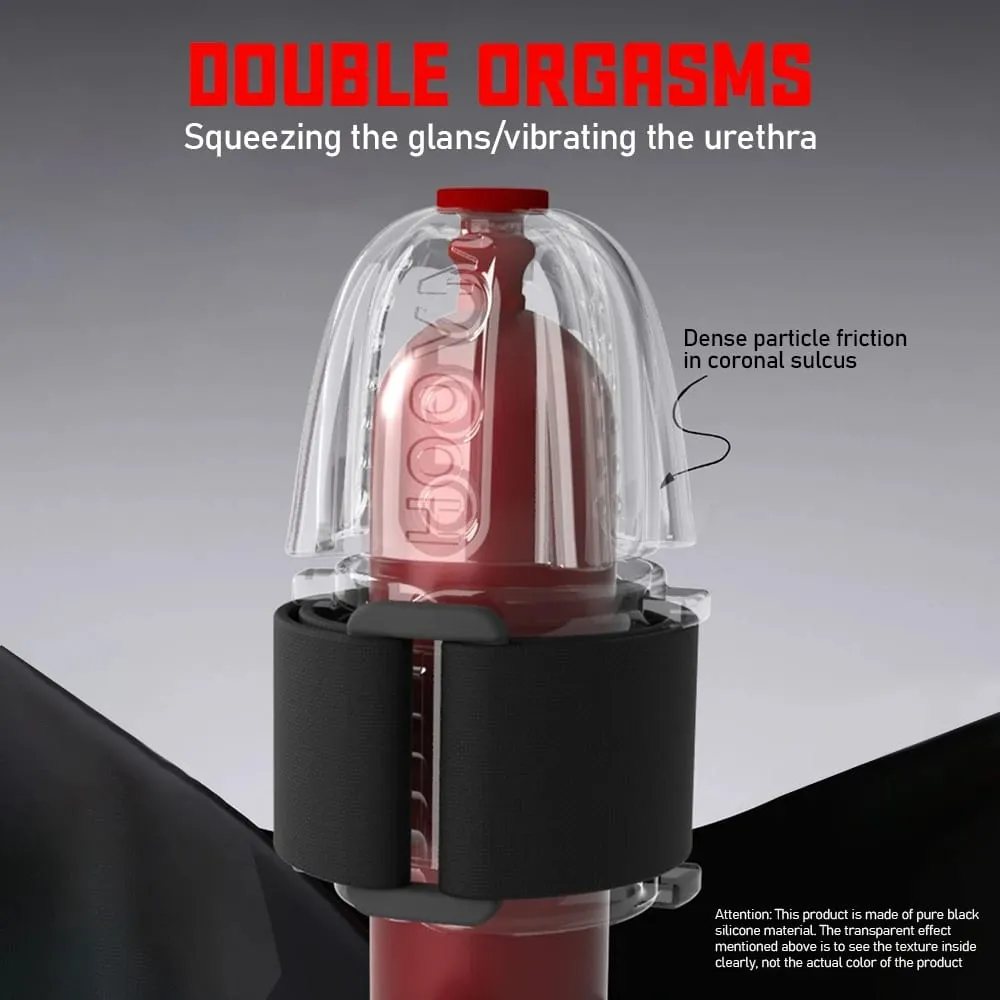 Masturbatore maschile Vibratore Glande Trainer Dilatatore uretrale Massaggio del pene Stimolatore del bastone dell'occhio del cavallo Giocattoli del sesso per gli uomini — image 5