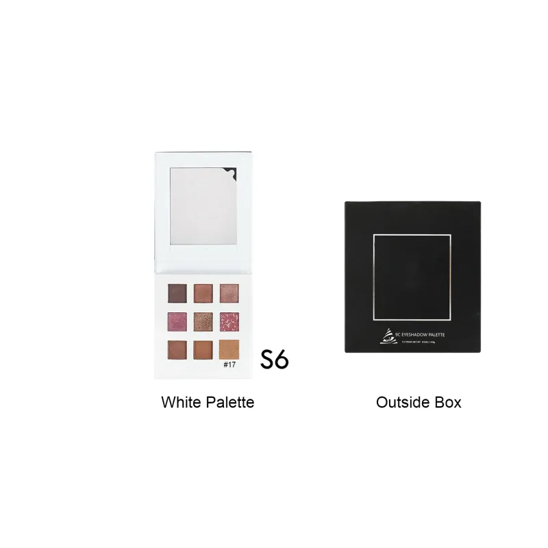 Fard à paupières scintillant à haute pigmentation, cosmétiques mats, Palette de fards à paupières personnalisés, maquillage végétalien, offre spéciale — image 8