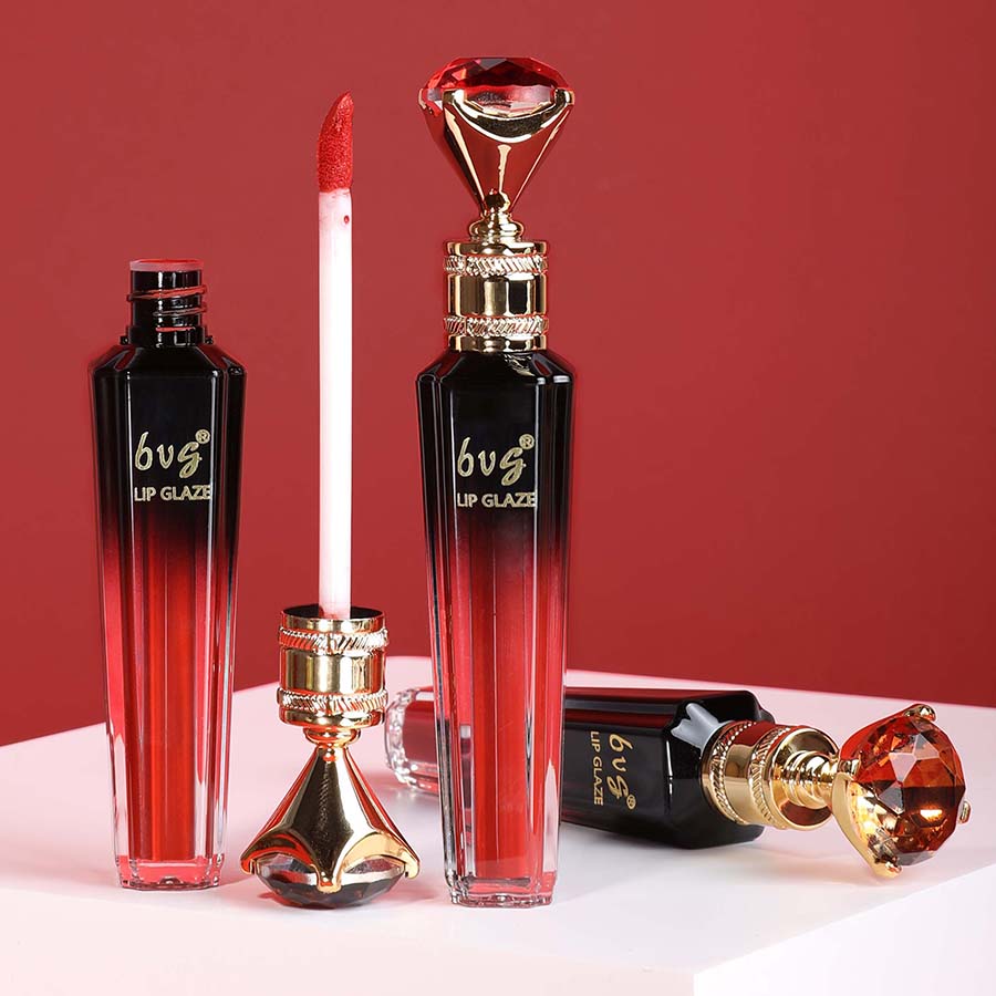 Lip Gloss Holdbar Fugtgivende Vandtæt Ikke-fadende Non-stick Cup Farve Holdbar Velvet Mat Lip Gloss Kosmetik til kvinder — image 3