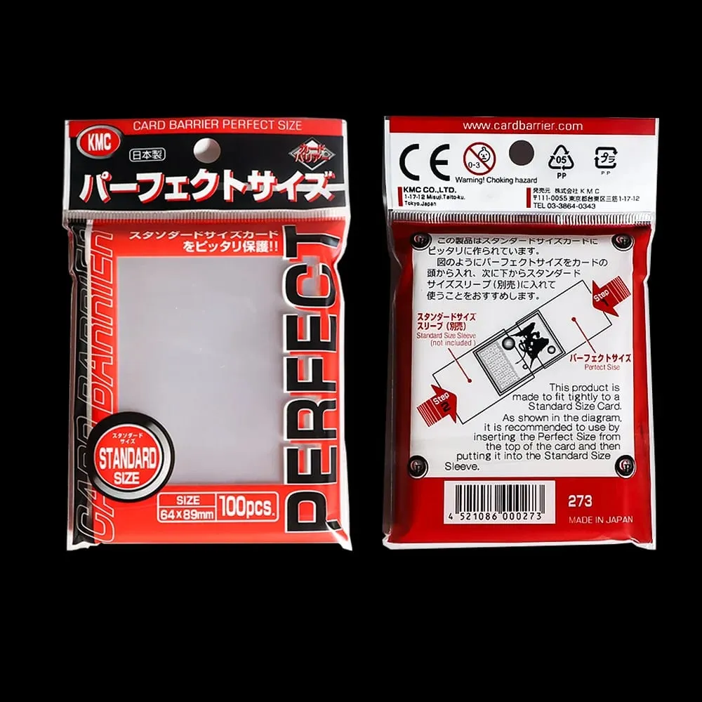 64 x 89 mm Kartenhülle Barriere Brettspiel KMC Transparente Pokemon-Kartenhüllen in perfekter Größe Sammelkarten Passend für standardmäßige transparente Außenseite — image 3