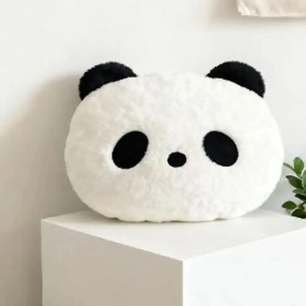 Kusyen Panda Boneka Binatang Hiasan Rumah Sofa Bilik Tidur Bantal Panda Sumbat Kawaii 30cm Bantal Lempar Panda Hadiah Hari Lahir