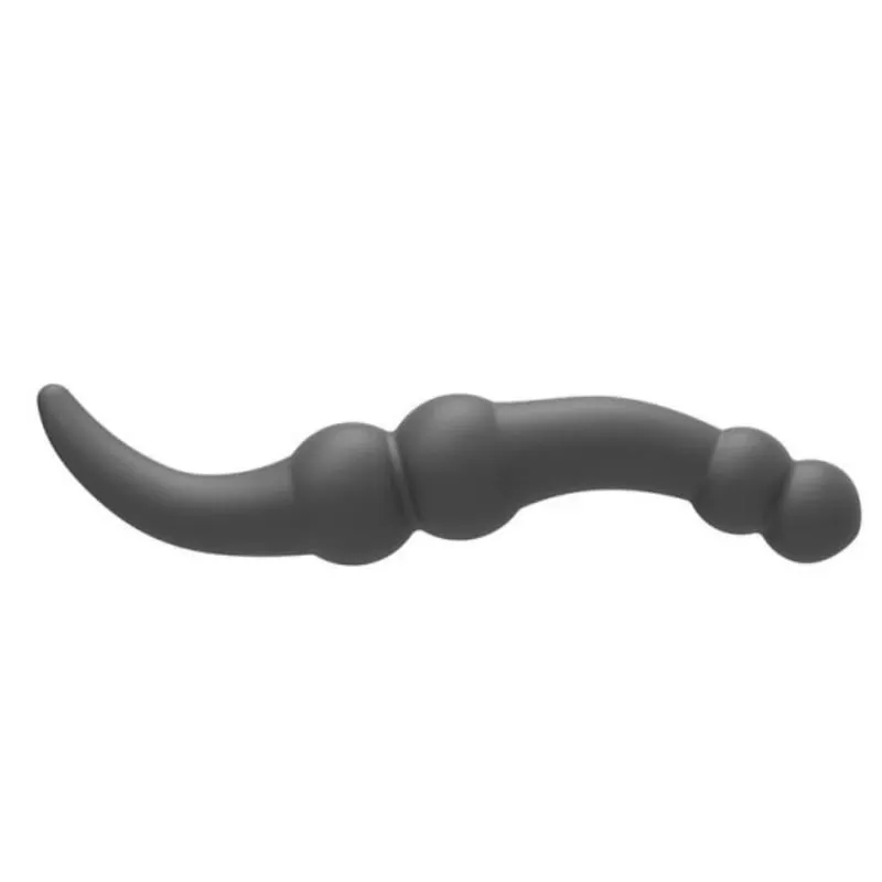 Doppelköpfiger Silikon-Analplug, stimulierender Massagestab für Paare, Prostatavergnügen, Damen-Masturbationswerkzeug, Sexspielzeug für Erwachsene — image 2