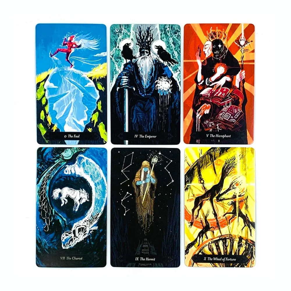 The LUBANKO Tarot Deck Mystical Artwork Durable & Portable Meditation & Party Games Perfect For Spiritual Guidance & Collector — image 4