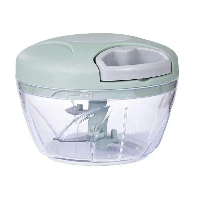 Nuovo Frantoio Verdura Cipolla Taglierina Da Cucina Accessori Da Cucina 500/900ML Manuale Tritacarne Aglio Chopper Ruotare GarlicPress