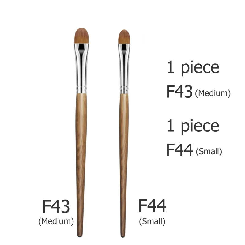 Ploché korektorové štětce Make-up Set Syntetické vlasy Profesionální korektor Kosmetický štětec Mixing Beauty Make-up Nástroje