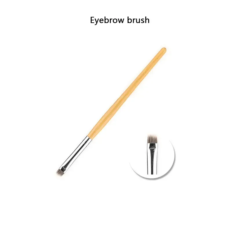 1ks profesionálních štětců na make-up Bamboo Handle Powder Concealer Tekutý make-up Nástroje na kosmetiku Kosmetický štětec — image 5