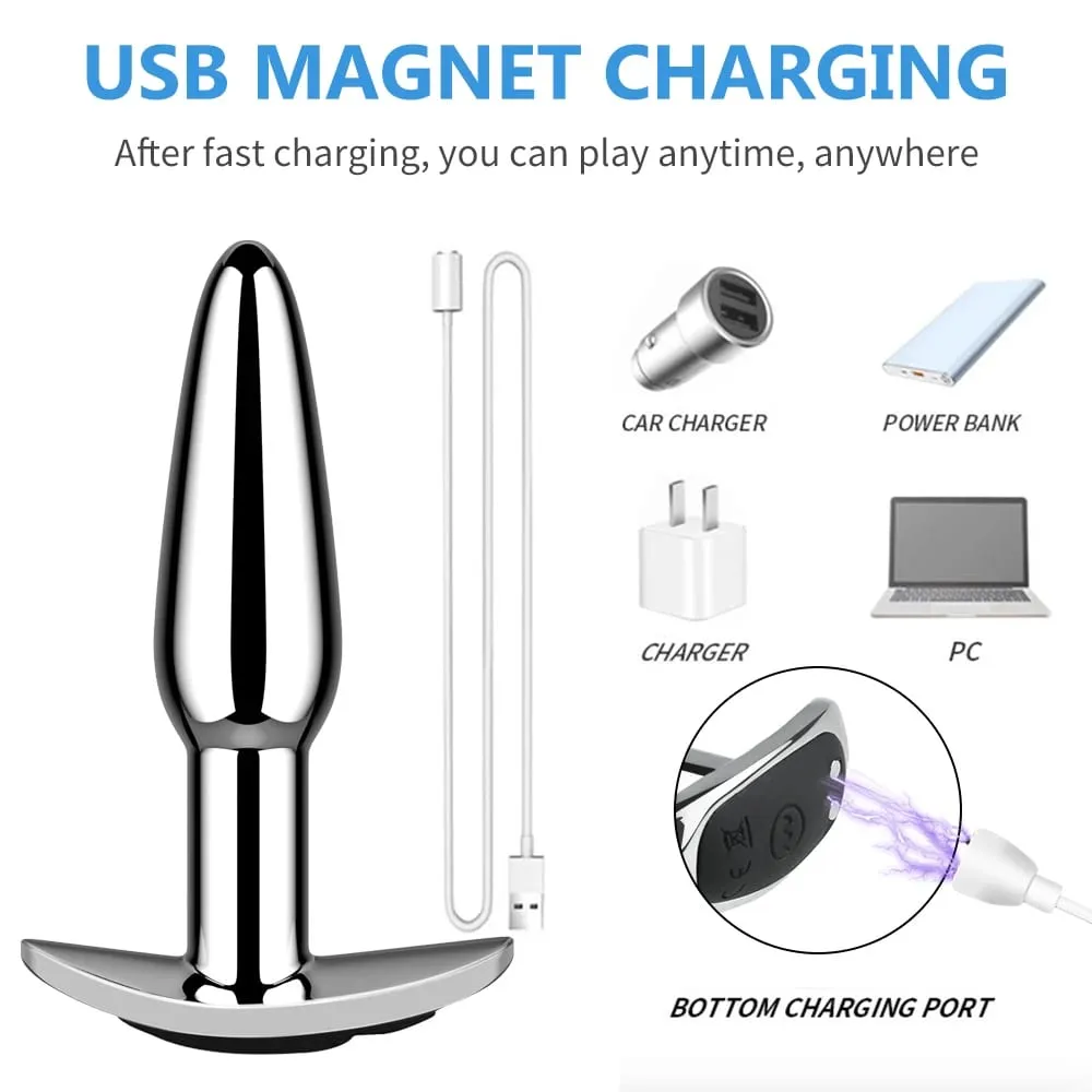 Anal Plug Mit Push 10 Vibration Modi Anal Spielzeug Für Männer Prostata Massager Sex Spielzeug Mit Fernbedienung Vibrator Anal spielzeug für 18