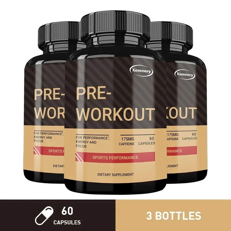 Pre-Workout Supplement - Muscle Building Endurance Support Heart Health Circulation — image 10