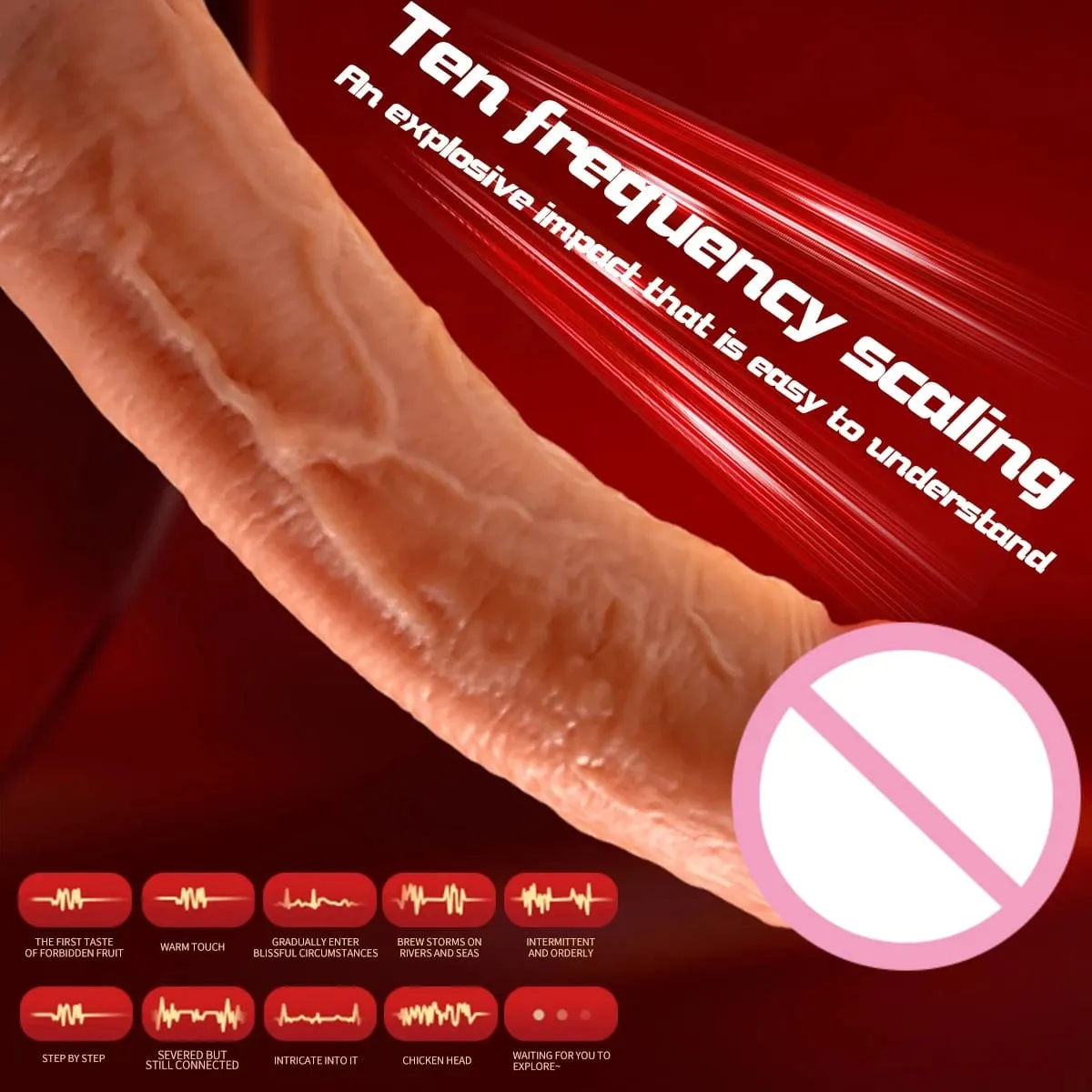 Godemiché réaliste en Silicone souple pour femme, vibromasseur chauffant, point G, vagin, Anal, masseur, grosse bite, jouets sexuels pour femmes de 18 ans et plus — image 2