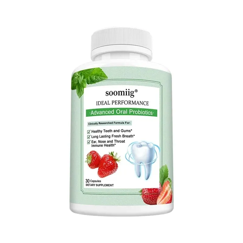 Advanced Oral Probiotics for Teeth Health & Fresh Breath - Chewable Probiotics for Oral Bad Breath 30/60/120 Capsules — image 8