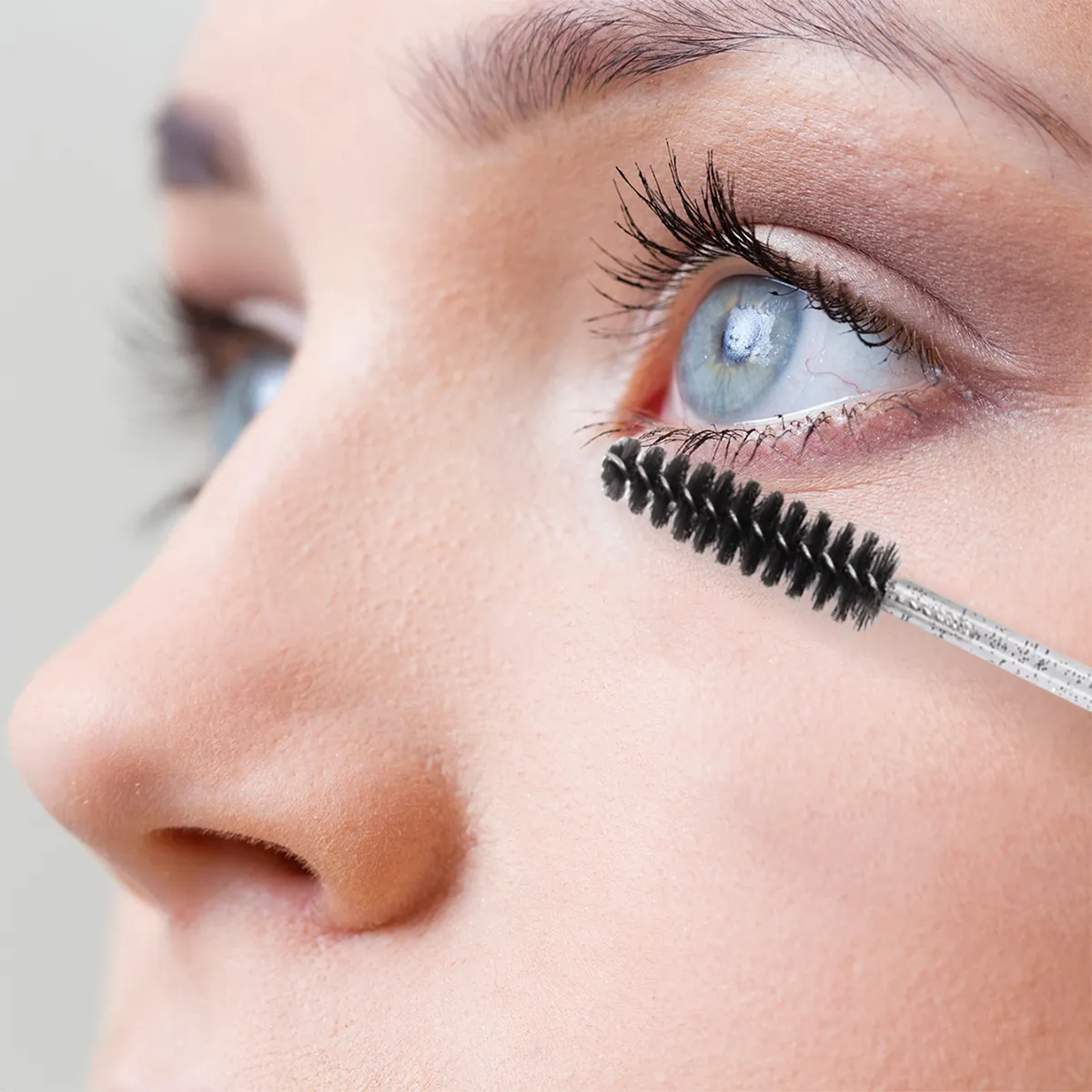 500 Buah Kuas Bulu Mata Kuas Ekstensi Bulu Mata Aplikator Tongkat Maskara Aksesori Makeup untuk Grosir Alis Bulu Mata — image 3
