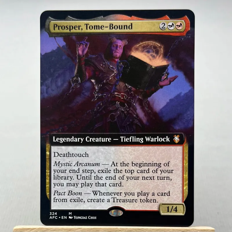 AFR 2X2 KHM HOLO9-002 Tcg พร็อกซีการ์ด Smothering Tithe Bloom Tender เมืองทองเหลือง Damnation เมืองทองเหลือง เมืองทองเหลือง — image 35