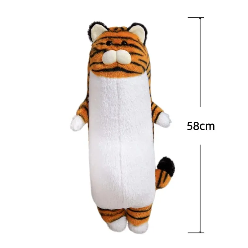 ชุดสัตว์หมอน Plush Leopard Elephant Penguin ตุ๊กตาเบาะ Kawaii มาพร้อมกับ Sleep ของเล่นตกแต่งบ้านของเล่นของขวัญวันเกิด — image 13