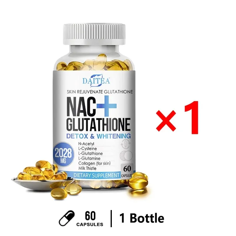 NAC Supplement L-Glutathion Intrazellulärer Antioxidanskomplex – Fördert die reinigende Entgiftung und Reparatur. Reduziert Liposomen — image 10