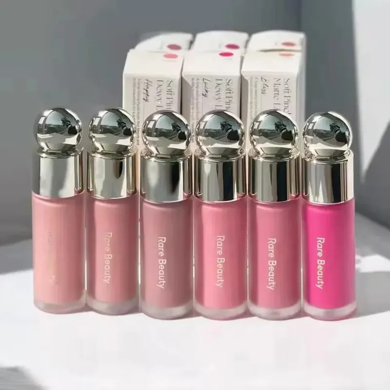 Rare Beauty Melting Cream Blush Makeup Matte Pearlescent Texture Glitter Blush Highlighter Bright Nourish Moisturize Lip Gloss — image 5