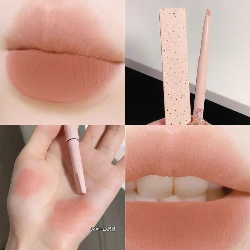 Matte Lip Liner Outline Lips Lipstick Pen Waterproof Long-lasting Color Lip Pencil Lipstick Pen — image 11