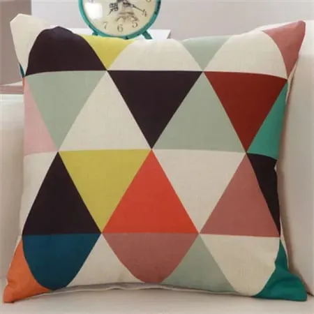 Luxury Lumbar and Neck Support Cushion Cover Decorative Throw Pillow Case for Home Chair Seat