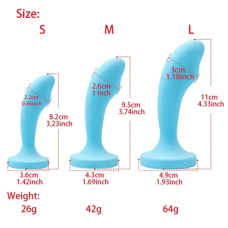 Silikon Anal Plug für Frau 3 Größen Butt Plug Kristall Basis Analplug Sex Spielzeug Für Frau Männer Anal Spielzeug anal Dildo Erwachsene Spielzeug — image 5