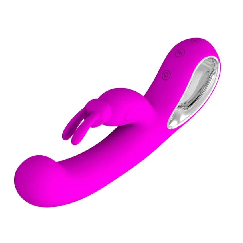 12 Speed G Spot Vibrator USB Rechargeable Powerful Dildo Rabbit Vibrator for Women Clitoris stimulation Massage Adult sex toys — image 2