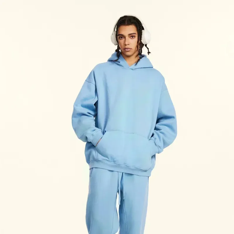 Baju Kemeja Fleece Bergaya dan Serbaguna Lelaki Nipis dan Hangat Poket Tiga Dimensi Bercetak Fit sweatshirt hoodie bape — image 7