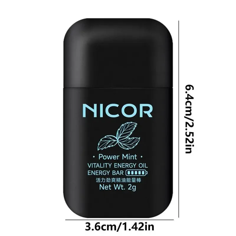 NUOVO Doppio Foro Energizzante Barra Energetica Aromaterapia Inalatore Nasale Vapori Energetici Bastone Aromaterapia Bastone Stimolante Profumo
