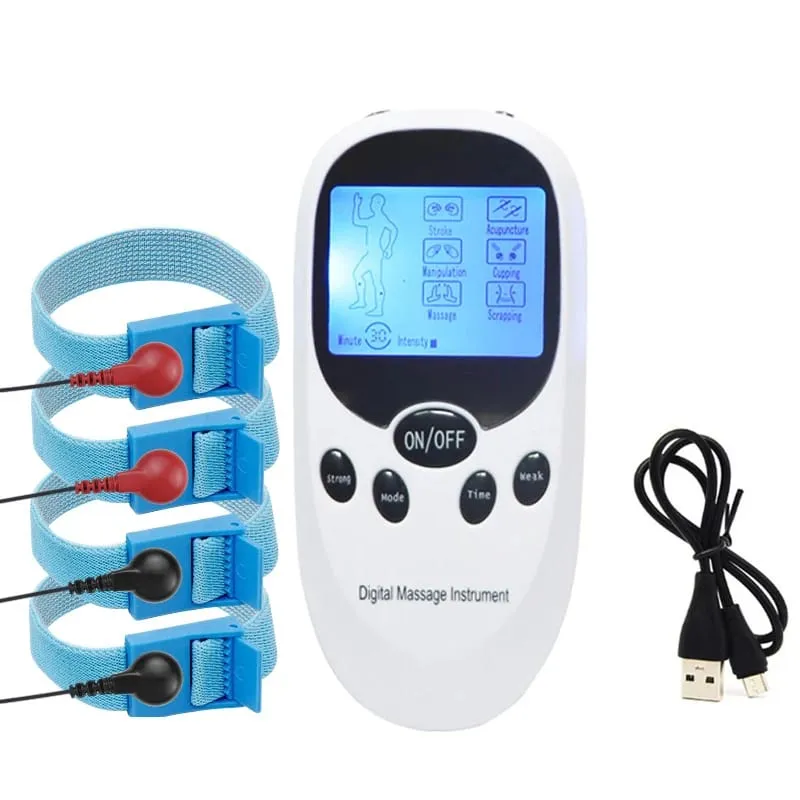 Fibres conductrices de choc électrique, anneau de pénis, extension de thérapie, Massage e-stim, Kit de produits sexuels BDSM Gay pour hommes, Masturbation — image 9