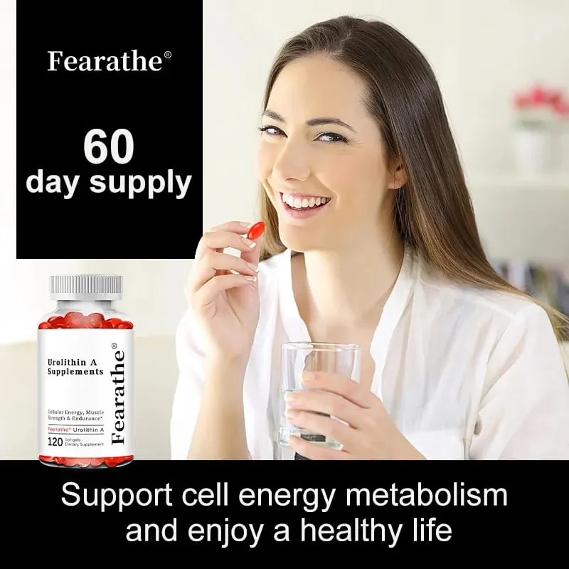 Urolitina A Capsule 5000mg Antiossidante Supporta la salute cellulare La funzione mitocondriale Energia quotidiana e invecchiamento sano — image 6